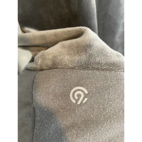 C9 Champion Womens Small Fleece Training Pullover Quarter Zip Pullover Gray - Picture 5 of 9
